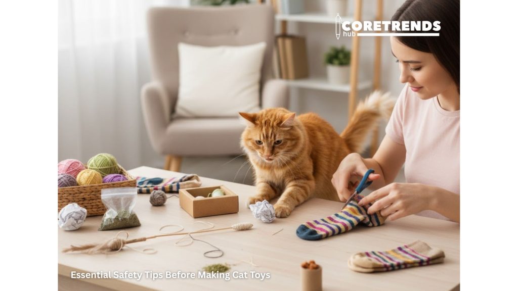 Essential Safety Tips Before Making Cat Toys