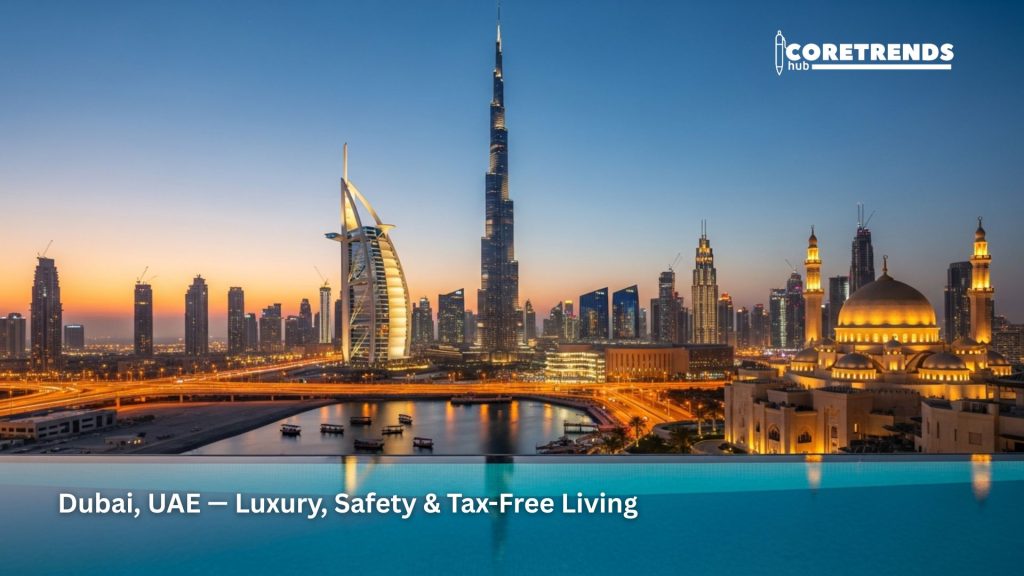 Dubai, UAE — Luxury, Safety & Tax-Free Living