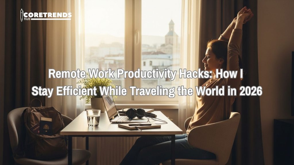 Remote Work Productivity Hacks: How I Stay Efficient While Traveling the World in 2026