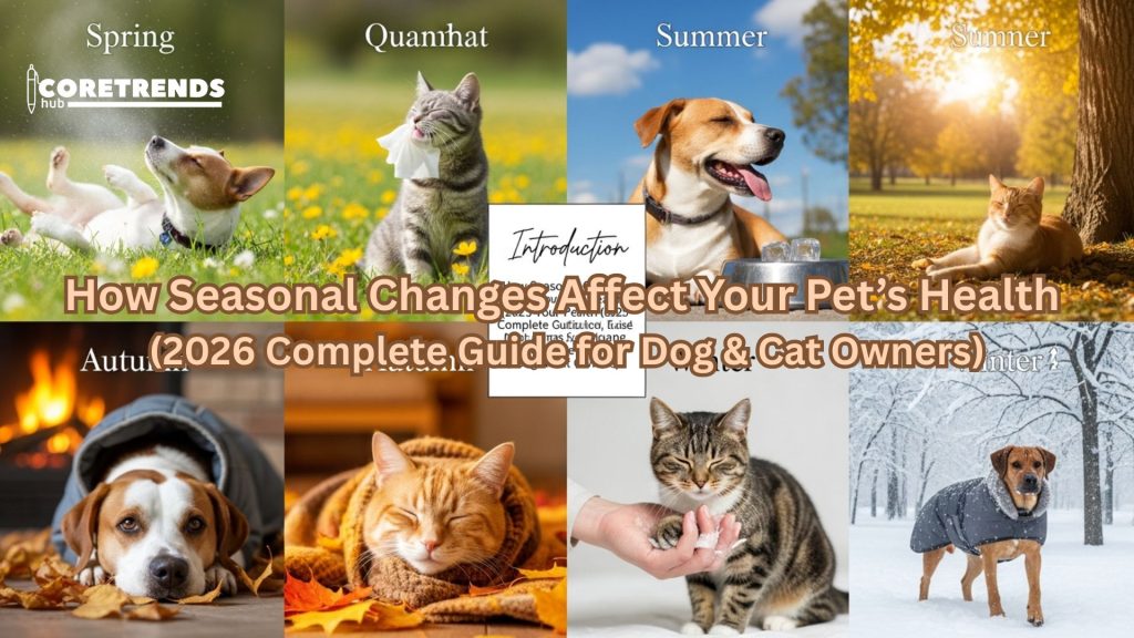 How Seasonal Changes Affect Your Pet’s Health (2025 Complete Guide for Dog & Cat Owners)