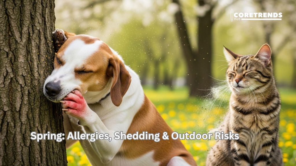 Spring: Allergies, Shedding & Outdoor Risks