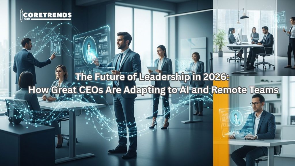 The Future of Leadership in 2026: How Great CEOs Are Adapting to AI and Remote Teams